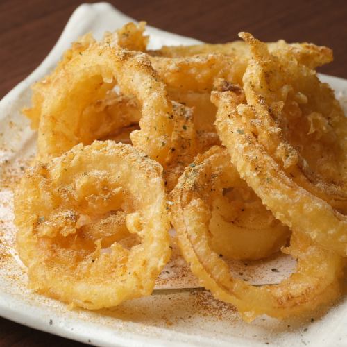 オニオンリング ゆずコショウチャップ