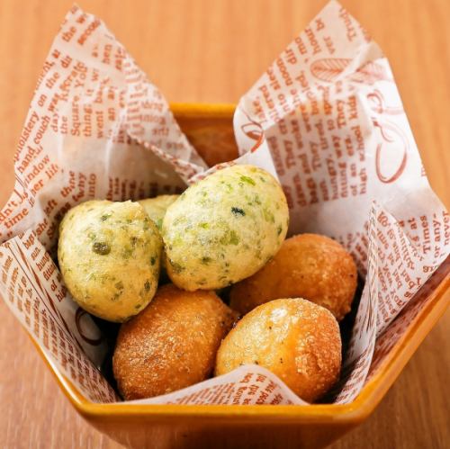 もっちもち 磯とチーズ香る ゼッポリーニ