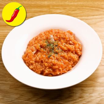 辛さ際立つ 赤柚子胡椒リゾット