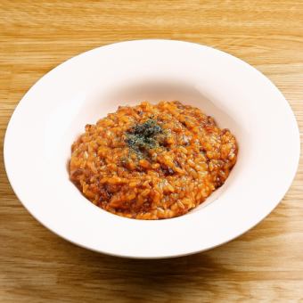 肉々しい ミートソースリゾット