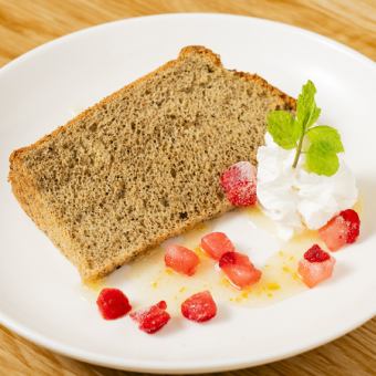 ゆずと紅茶の香り アールグレイシフォン