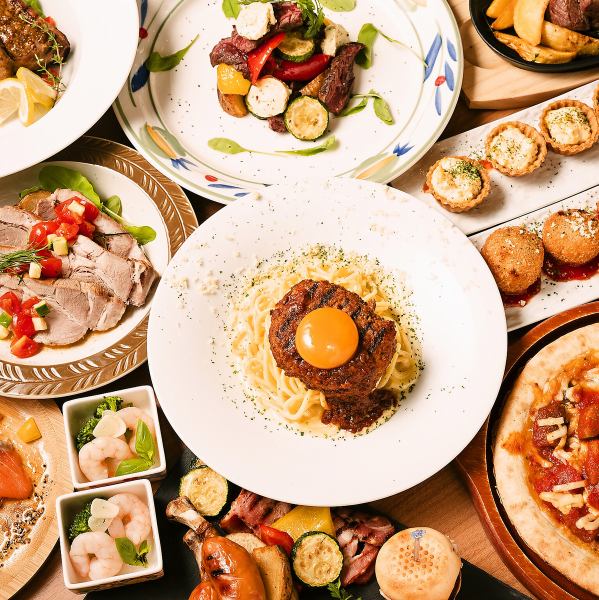 【要予約】ランチタイムは<時間無制限!3500円!>で食べ飲み放題ご利用可能!昼宴会・ママ会・女子会等に