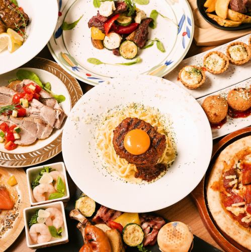 【要予約】ランチタイムは<時間無制限!3500円!>で食べ飲み放題ご利用可能!昼宴会・ママ会・女子会等に