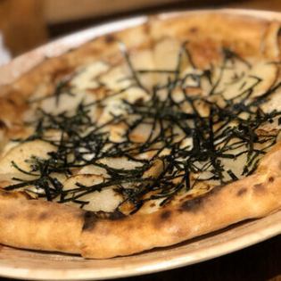 Korean Seaweed Cheese Pizza