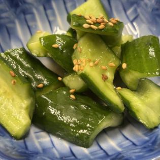 Cucumber snack