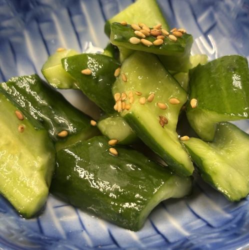 Cucumber snack