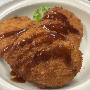 Beef tendon croquette