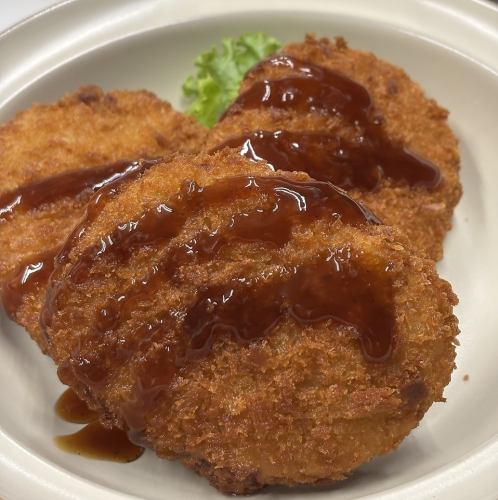 Beef tendon croquette