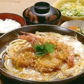 Shrimp fillet cutlet hotpot set meal