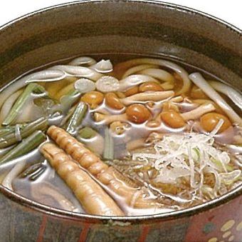 Nameko mountain vegetable soba/udon