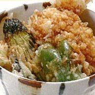 Mini tempura bowl