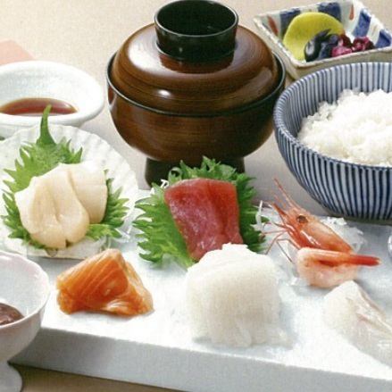 Sashimi set meal