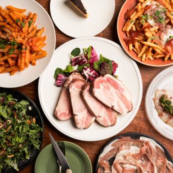 【7品2.5時間飲み放題】1番人気!5500コース【国産豚ロースがメイン】