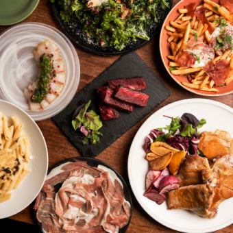 【8品2.5時間飲み放題】特別な日に!6500コース【牛ハラミ&しっとり鶏もも肉】