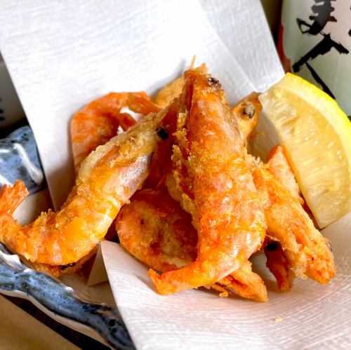 甘エビの唐揚げ