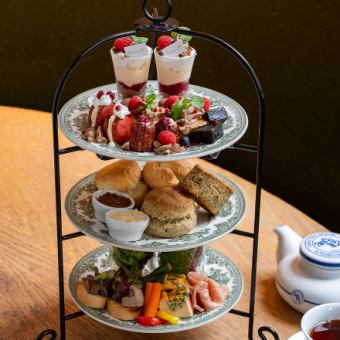 <僅限食物> 巧克力與莓果下午茶套餐