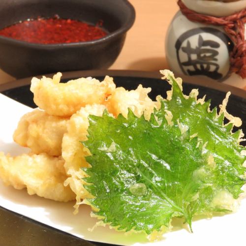 Miyazaki ground chicken tempura