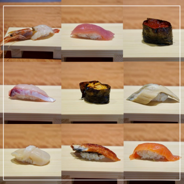 【腕を磨いた料理人が握る】　絶品お寿司は単品からでもご提供◎　220円(税込)～