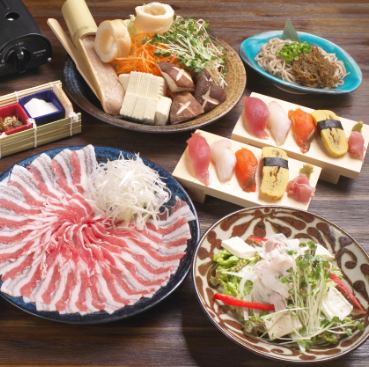 アグー豚と新鮮な寿司を堪能！地元の味覚をカジュアルに♪