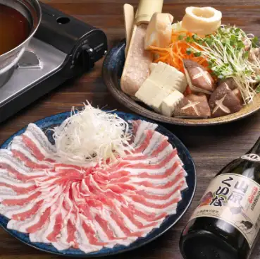 古宇利島で楽しむ島居酒屋。アグー豚でしゃぶしゃぶをご堪能◎