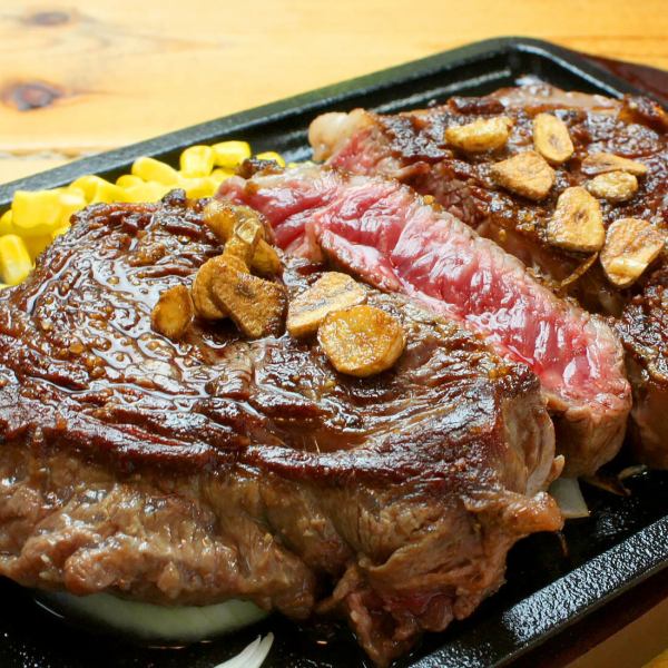 Thick meat! Cut the amount you like right in front of you! "NICK Steak"