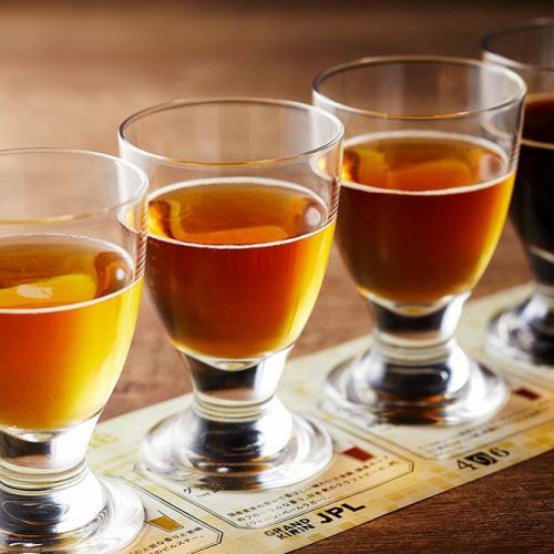A collection of craft beers with a variety of personalities.
