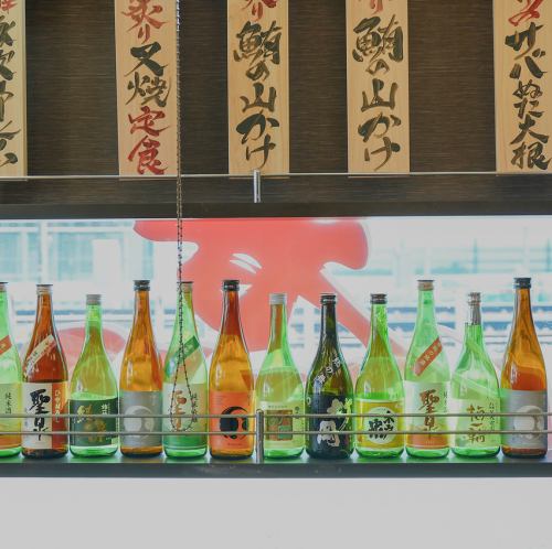 日本酒、地酒も多数◎