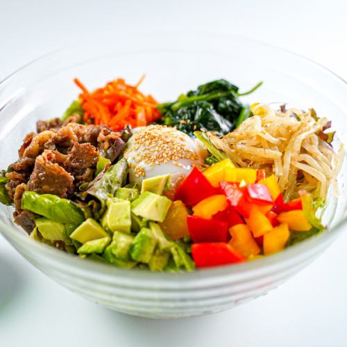 Bibimbap-style salad