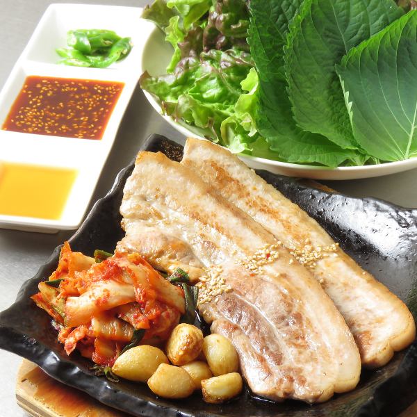 ◇I would like you to try it first◇Samgyeopsal, our proud domestic pork