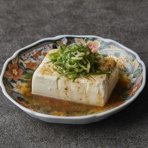 Yuzu-scented miso tofu