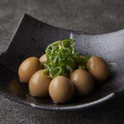 Boiled quail eggs