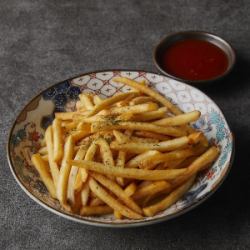 French fries ketchup