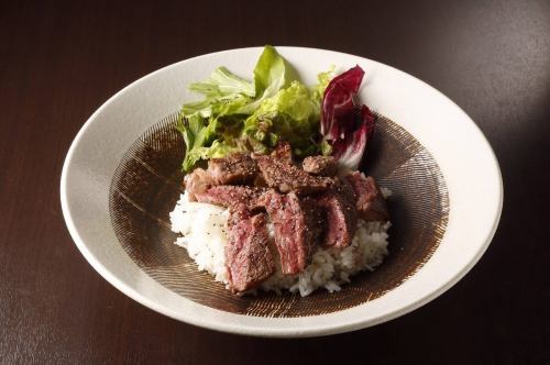 [Limited service bowl] Beef cut-off steak bowl