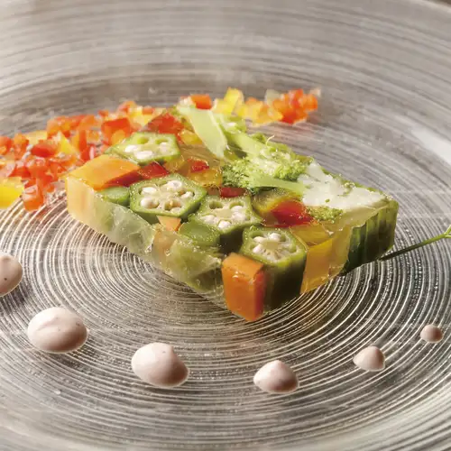 Beautiful Terrine of Seasonal Vegetables