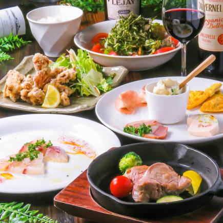 ◆創る屋イチオシ◆国産豚ヒレ/特製唐揚げ/鮮魚のカルパッチョ含む全11品4000円→3500円