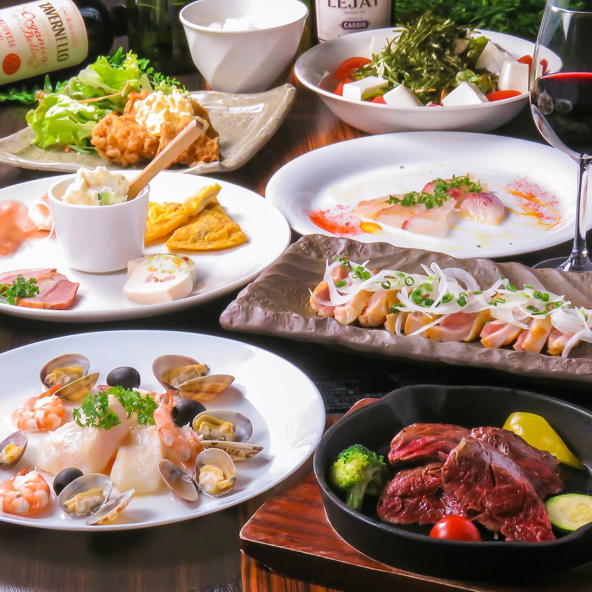 飲み放題付き3500円/平日限定120分→180分飲み放題に！◆喫煙OK