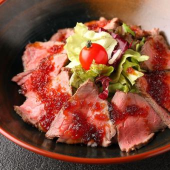 ローストビーフ丼