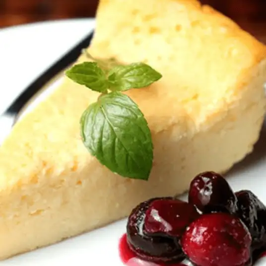 Rich cheesecake