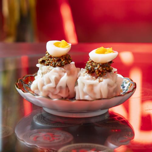 2 pieces of boiled golden ball shumai