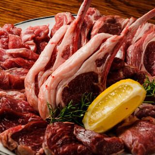 【2時間飲み放題付/プレミアムジンギスカンコース】6種の羊肉&特注網でジンギスカン！<全13品>