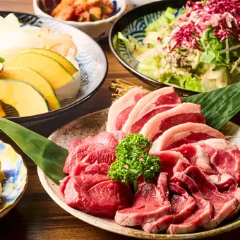 ◆【土日祝日限定】定番ラム肉5種 食べ放題コース 2時間飲み放題付き 全13品 5,480円