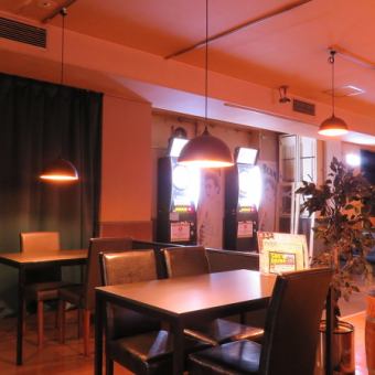 [Table seats] You can also have a calm meal in a chic modern space ◎ We have a wide variety of drinks and foods, so please use them ★ We are always looking forward to your visit. We are!