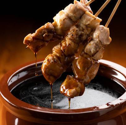 【炭で焼き上げた逸品♪】焼き鳥・串もの