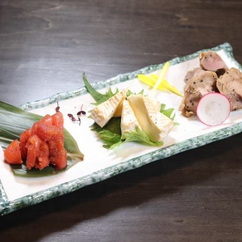 自家製燻製3種盛り合わせ