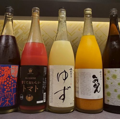 濃厚でフレッシュなおいしさがぎゅっと詰まった果実酒♪