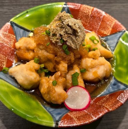 しっとり柔らか　ササミのみぞれ煮