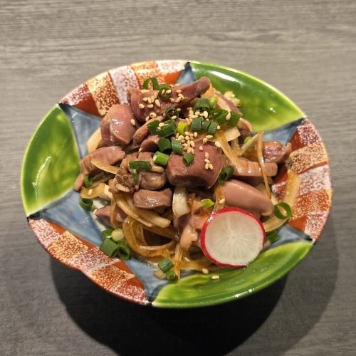 自家製ポン酢の酢モツ