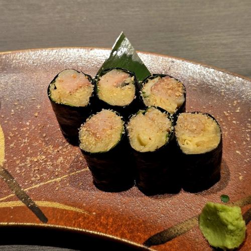 ガリ鯖と大葉の海苔巻き