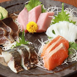 ≪3H飲み放題付き≫【松鶴コース】豪華刺身7種盛り、角煮、彩り海鮮鍋など全12品 6890円(税込)