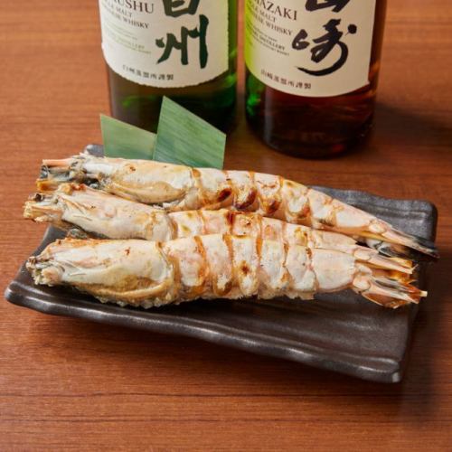 Grilled large shrimp